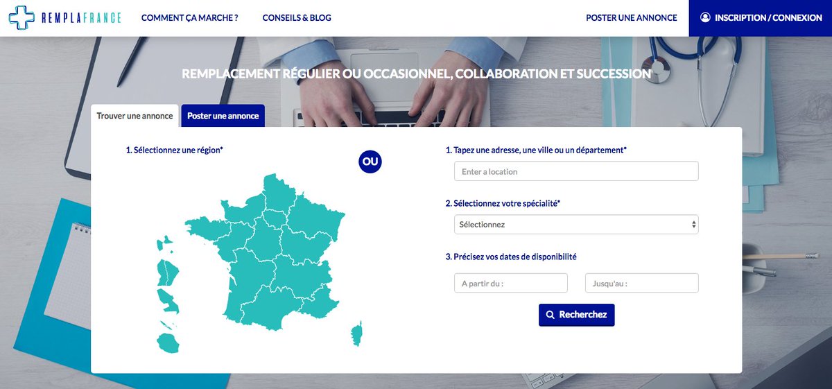 remplajob's tweet photo. Trouver un remplaçant aussi simple qu'un clic sur @remplafrance, merci @leQdM pour ce bel article: https://t.co/GDo2sDWHut #rempla #medecins https://t.co/1o5QREVJ3s
