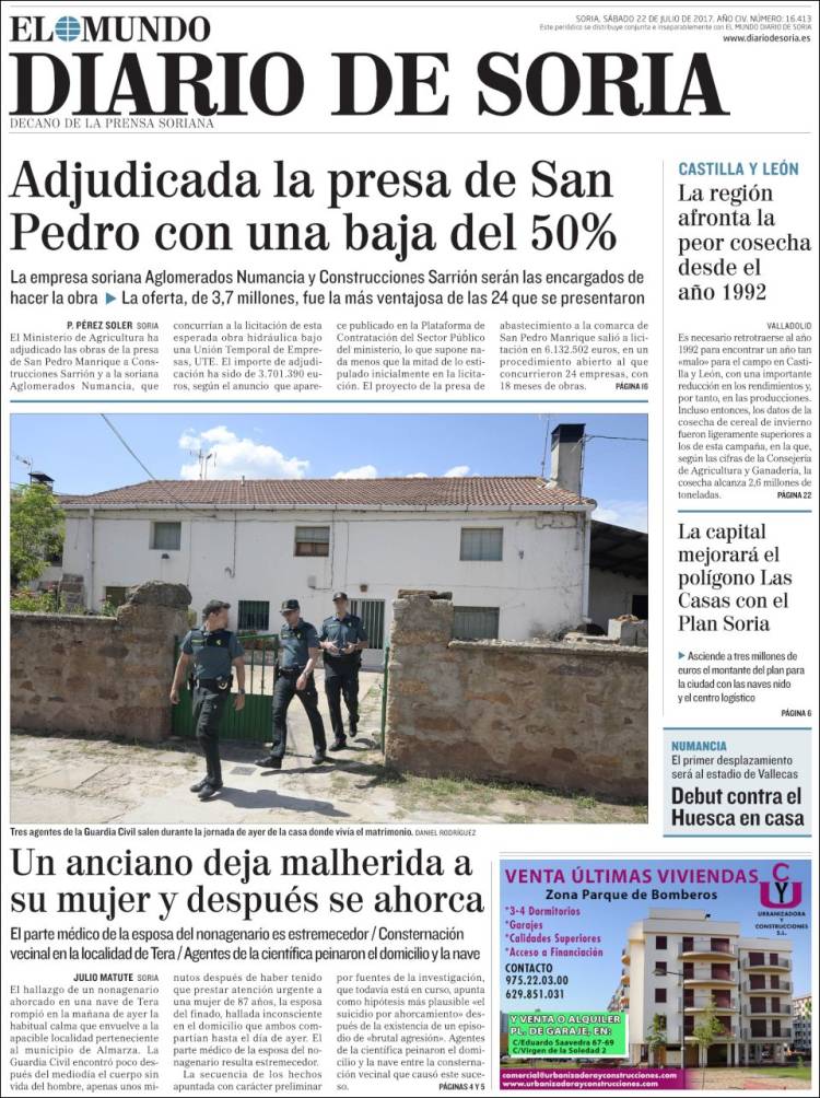 esRadio_CyL's tweet photo. 🗞️Las #portadas de los diarios @edigrup en #CastillayLeón. No te pierdas @DiarioCyLMundo, @diariodeleon, @diariodesoria y @correodeburgos. https://t.co/f2xhXRWIQV