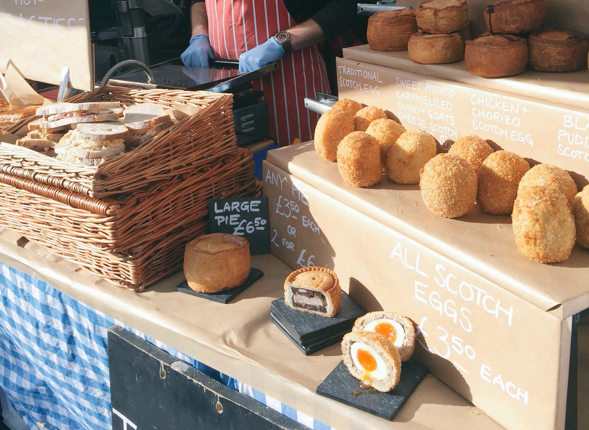 See you at market today <a href="/BrockleyMarket/">Brockley Market</a> and <a href="/SCFoodMarket/">Southbank Centre Food Market</a> #charcuterie #british #curedmeats #porkpies #scotcheggs #toasties