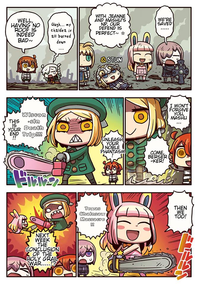 Manga de wakaru fate grand order