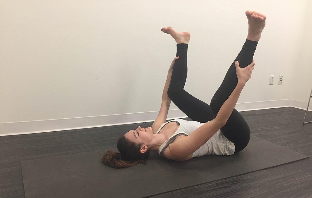 PreventionMag's tweet photo. This stretching routine will help you sleep better—and you can do it in bed. 😴 https://t.co/V9sEo9HisQ https://t.co/Sl10izcPHp