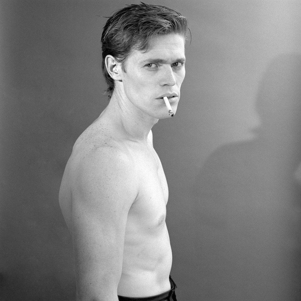 Happy birthday to Willem Dafoe. Photo by Jeannette Montgomery Barron, c.1980. 