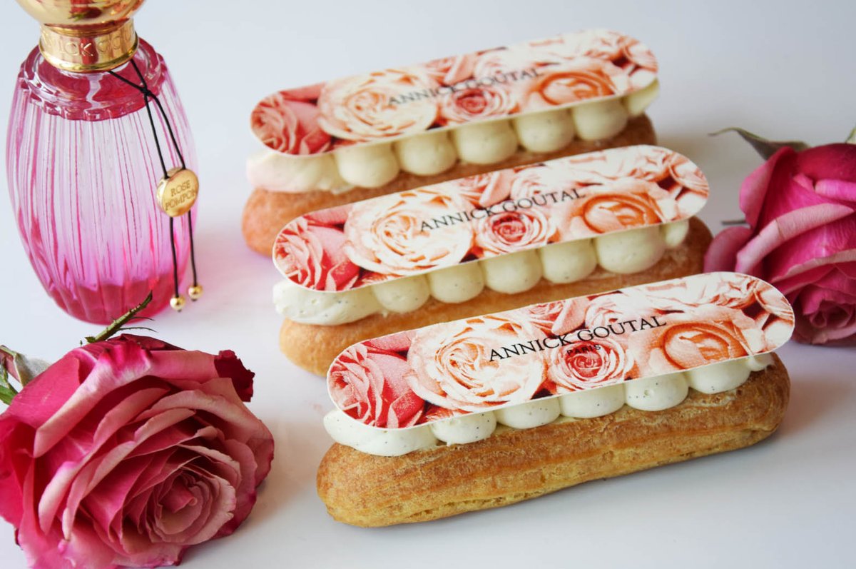 FAUCHON_Paris's tweet photo. Dernier jour pour succomber à notre éclair #RosePompon @AnnickGoutal_FR 🌸 https://t.co/CIaW3hrKcv