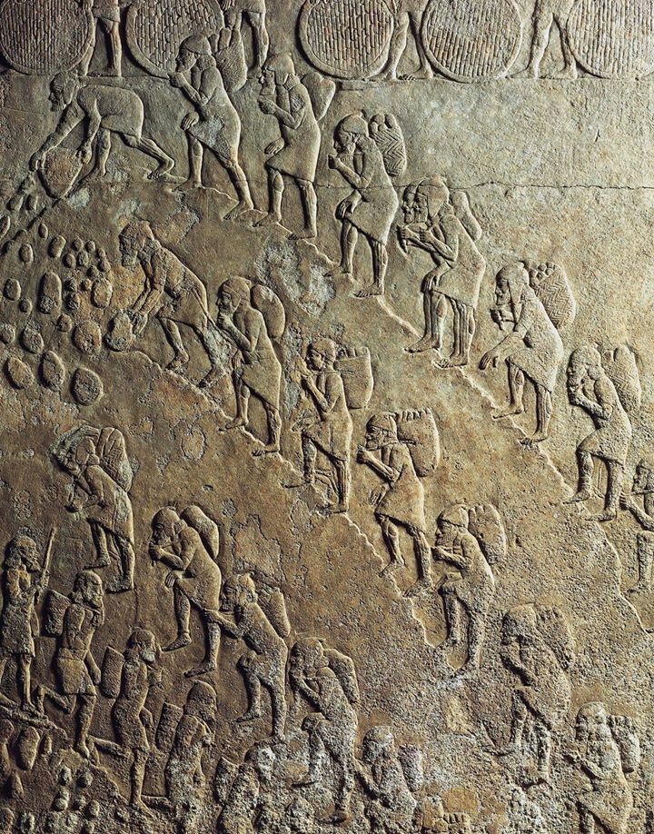 Asurlular dönemi Taşeron işçiler... MÖ 609