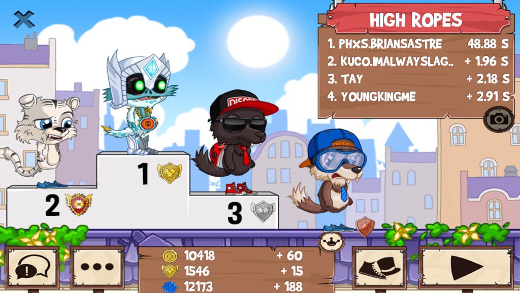 Briansastre's tweet photo. Get on my level, son! #funrun2 #ImAlwaysLagging #tay #youngkingme https://t.co/dxjDM4UMbf