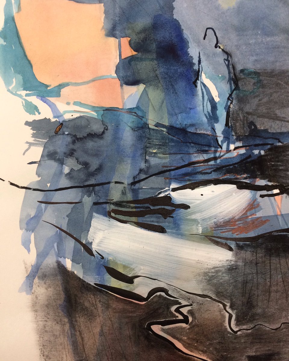 mayeverettart's tweet photo. #watercolour #winsorandnewton #charcoal #indigo #rain #glow #landscape #mixedmedia #workonpaper #painting #colourstudy #ukartist #ukart https://t.co/XF1vcTRaTS