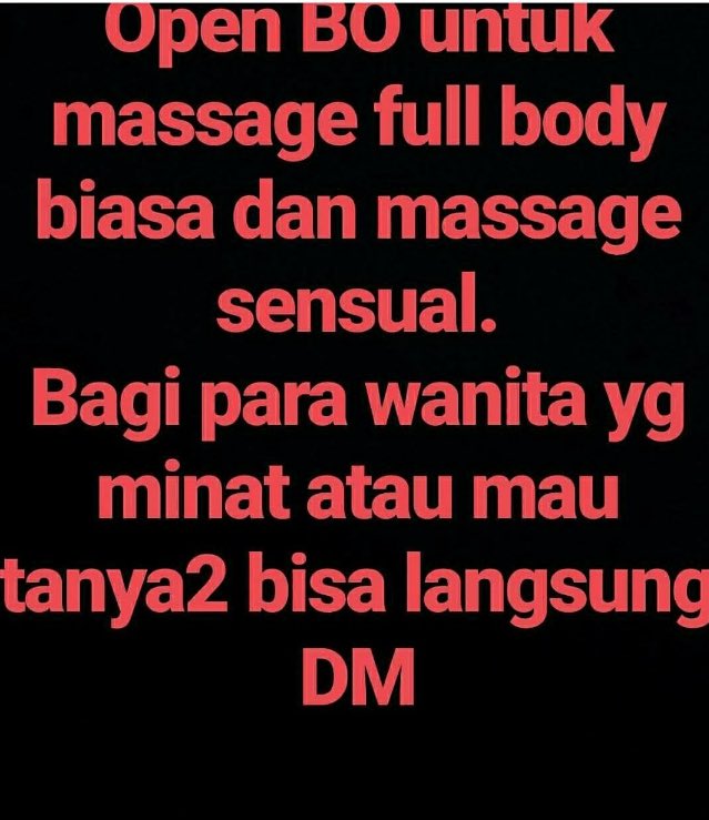 JkrtPijat's tweet photo. . #brondong #pijatsensual #massage #pijatpasutri #chaser #bintaro #ciputat #jaksel #pijatmurah https://t.co/AnbURDvrbb