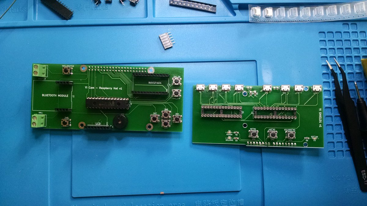 stfmani's tweet photo. Ça sera plus pratique que les fils volants sur les breadboards. #V4MPOD https://t.co/ijeJGhdmVP