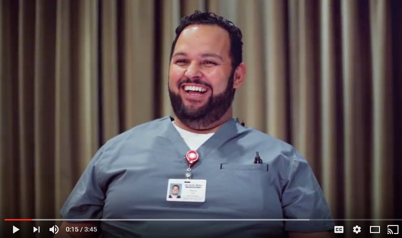 MedCoutureScrub's tweet photo. "Pockets, pockets, and more pockets!" Watch this video to hear why nurses love their jobs and #MedCouture scrubs. https://t.co/bOvg1dYgvu https://t.co/ABVfjYcrQ2