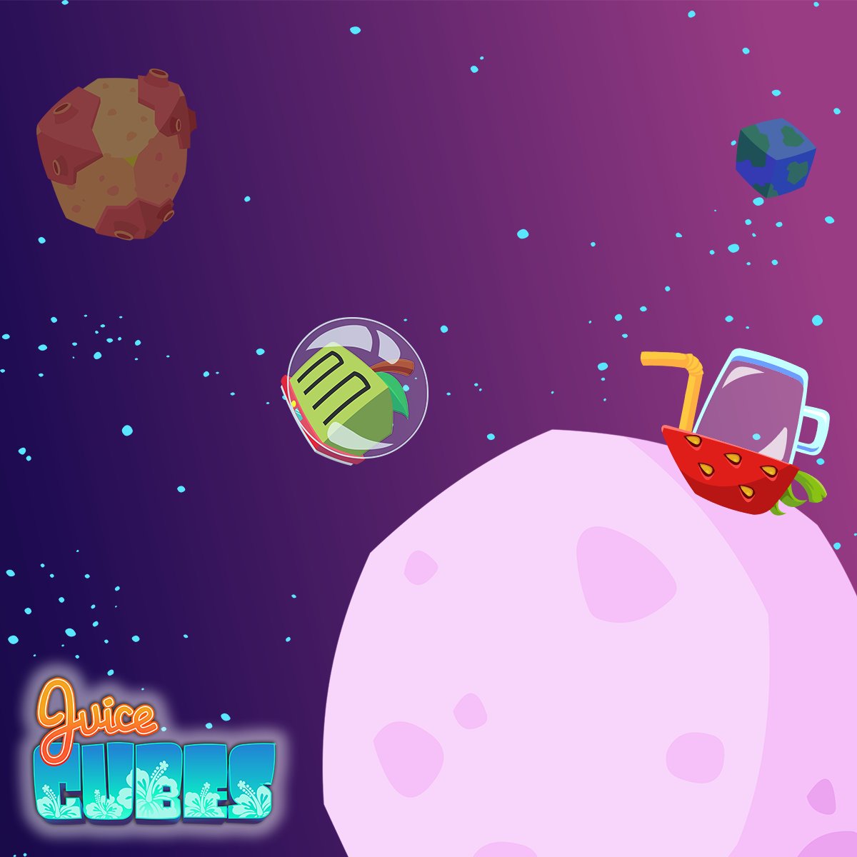 JuiceCubes's tweet photo. Next stop....the new planet! Weekend event : Space Edition is here! https://t.co/igv3jRBkGK