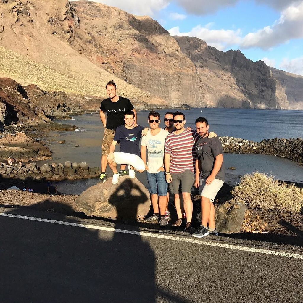 MarsBased's tweet photo. Martians in Tenerife! #companygettogether #retreat #team #marsbased #MartianAlert #martiantenerife2017 #tenerife #… https://t.co/fRPVSNa3Ej https://t.co/ejTT2tSHrh