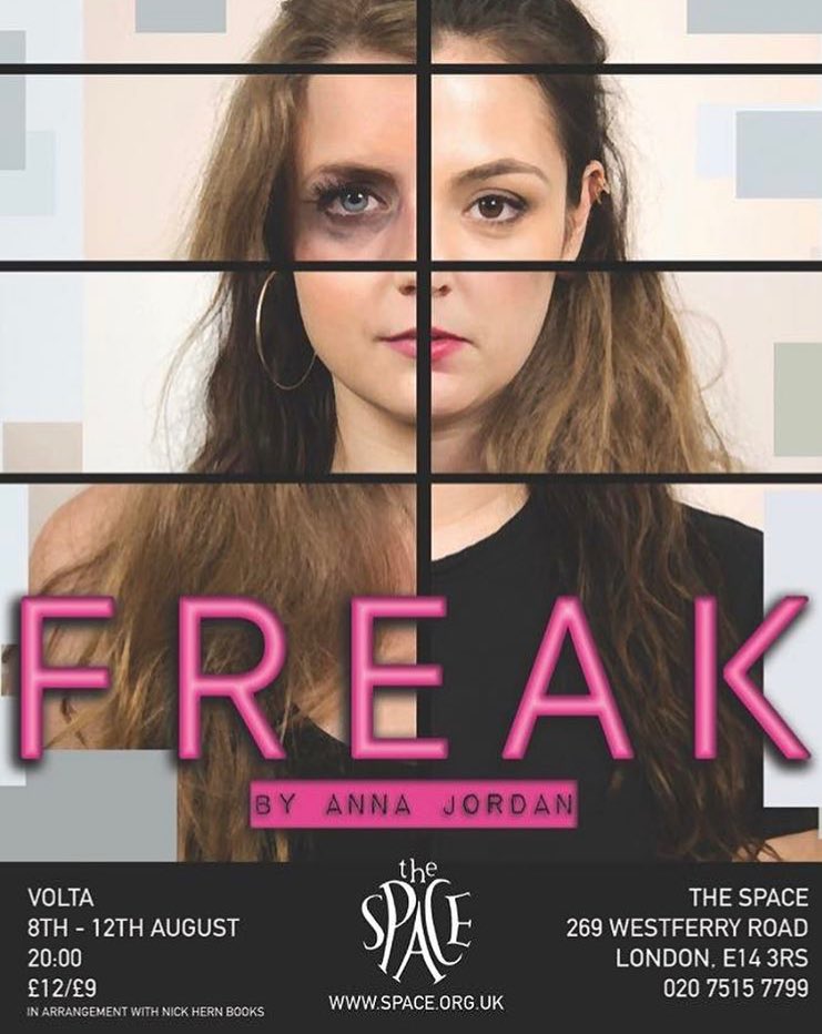 Tickets are now on sale for #FREAK I'll be channelling my inner 15 year playing LEAH 😊 get tickets here: space.org.uk/event/freak