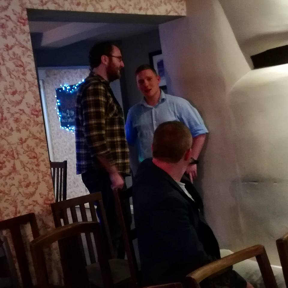TheComedyDuke's tweet photo. Pics from the last show @LBDukeofYork @seanmorl @turnerthecomic https://t.co/nhDGM3DCNr