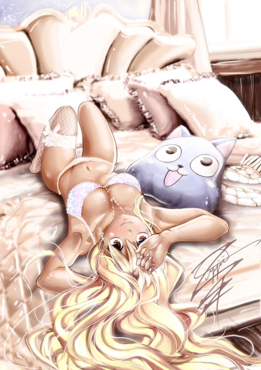 zippi44's tweet photo. Commission Lucy in bridal lingerie~
https://t.co/CsvNpnFFjT
#FairyTail #FairyTail545 https://t.co/l5bIXPTTCF