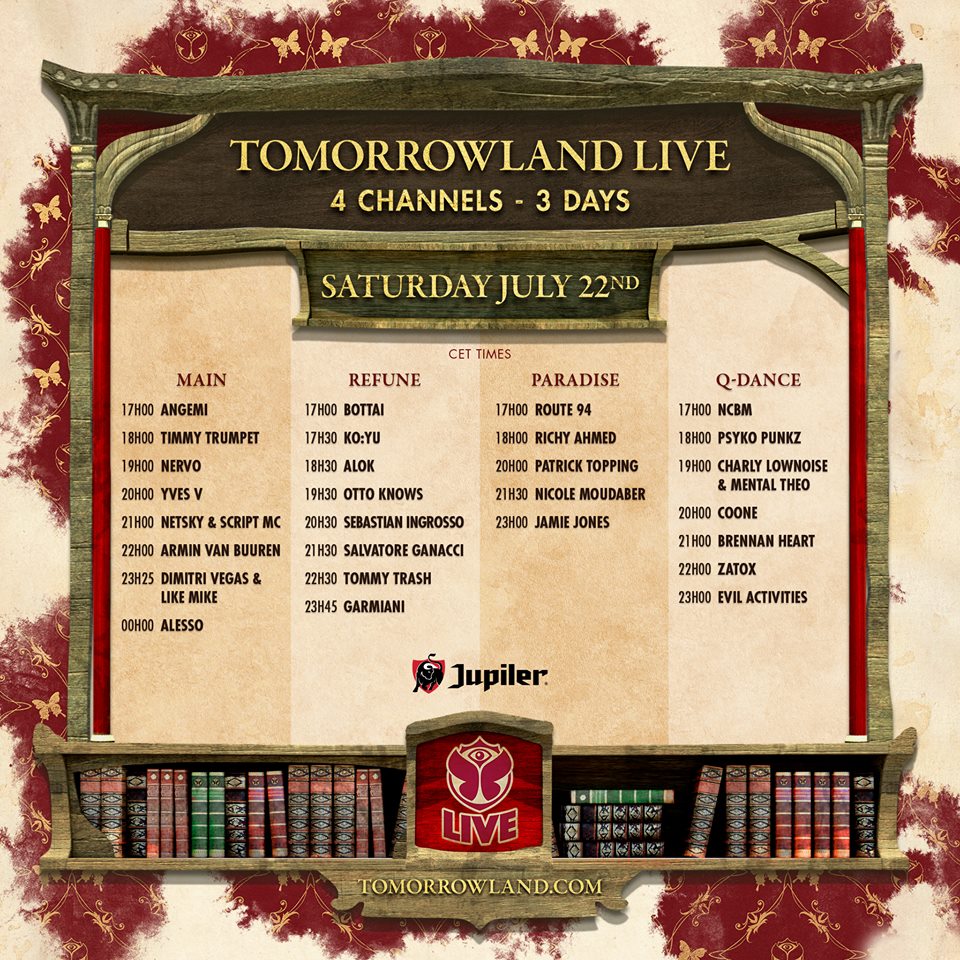 FestivallingCOM's tweet photo. #Livestream @tomorrowland starting at 17h! #Belgium #Tomorrowland | @refune #refune https://t.co/jZKjh7Y0lq