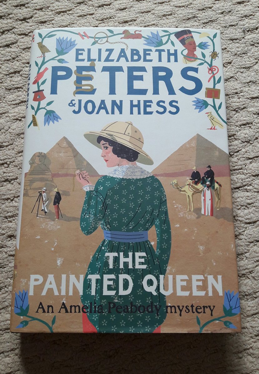 PikaEm773's tweet photo. @MPMManor @TeamRamses IT ARRIVED EARLY AND IM SO EXCITED TO FINALLY READ IT!! 😍😍 #AmeliaPeabody #PaintedQueen https://t.co/NuqE7nXTuw