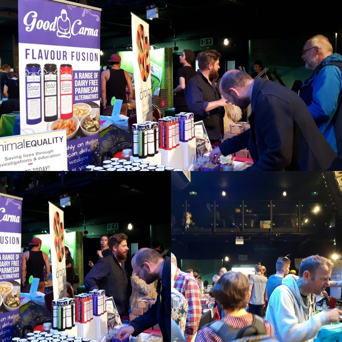 charlottegoodca's tweet photo. Come and see us at The Tramshed in Cardiff between now and 5pm. #vegan #cardiff #welshvegans #welshproducts https://t.co/gQiKonFEnG