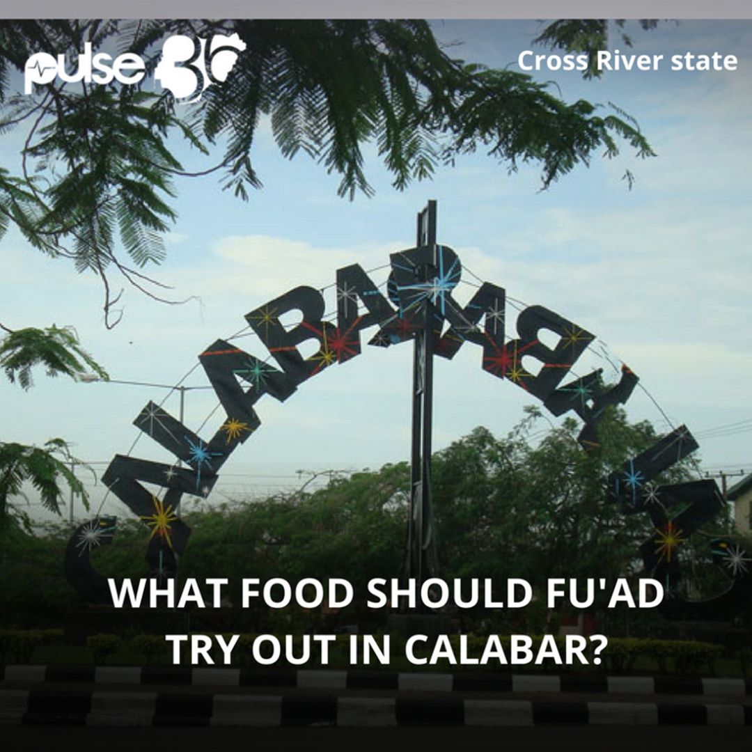PulseNigeria247's tweet photo. What food should Fu'Ad try out in Calabar? 
#Pulse36 #MovewithAccess #samsungs8plusng https://t.co/dn33ranpKj