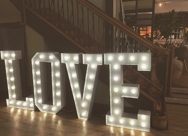 redpenguinevent's tweet photo. Our LED Letters, DJ &amp; Selfie Pod at last night's wedding in #Hove 👰🏽 🎩 https://t.co/dPcSvUrp45
