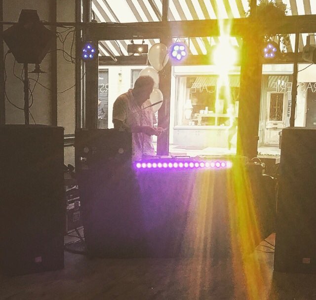 redpenguinevent's tweet photo. Our LED Letters, DJ &amp; Selfie Pod at last night's wedding in #Hove 👰🏽 🎩 https://t.co/dPcSvUrp45