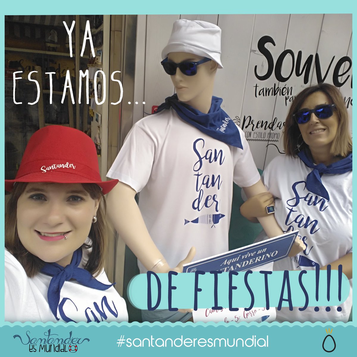 SantanderMundi's tweet photo. Los Santanderin@s ya estamos de fiestas!
¿No tienes uniforme para estas fiestas? 
https://t.co/xGA4CWwKni https://t.co/6CEHwD5397