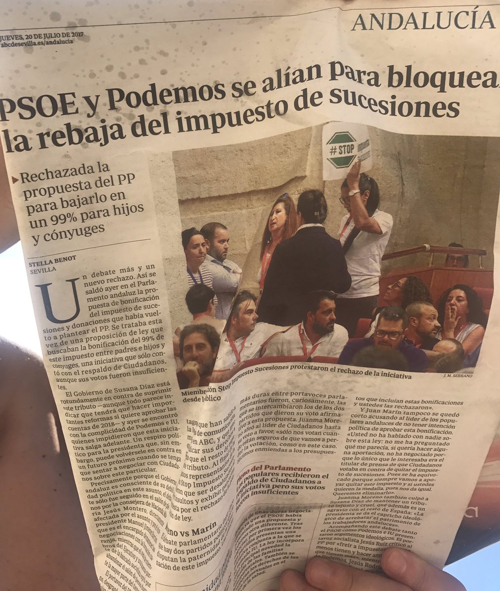 PSOE y Podemos se unen para joder a &quot;la gente&quot;