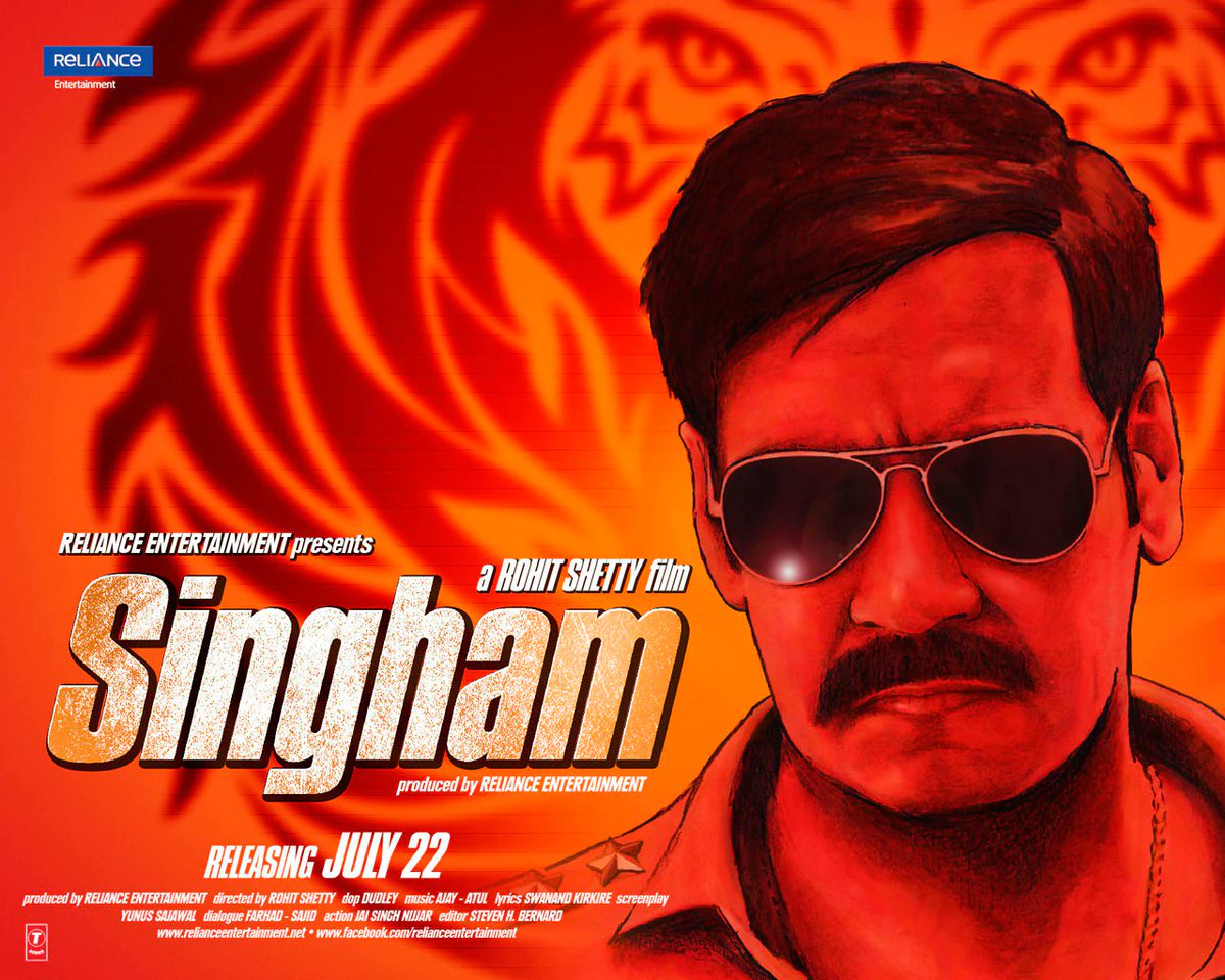 DMmovies's tweet photo. 6 Years of Singham: Here’s Why The Film Is The Best Product Of Brand ‘Rohit-Ajay’!😎

https://t.co/rgCrEkkHlj

#Bollywood #Singham https://t.co/jeAm4M9BX1