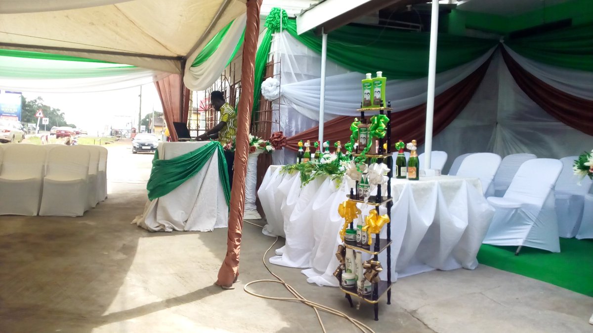 mikeshcrown's tweet photo. Preparation underway to graduate our training academy students at our office in East Legon, Accra. Our tech partners @iblendmedia @FactGhana https://t.co/QkiyQU0G3b