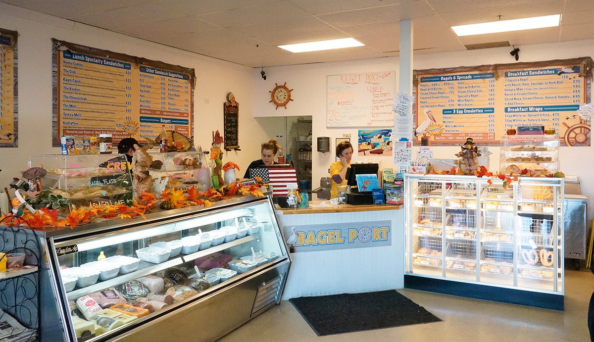 A #weekend at #MyrtleBeach wouldn't be complete without a trip to #Bagel Port! bit.ly/1mFe7uu