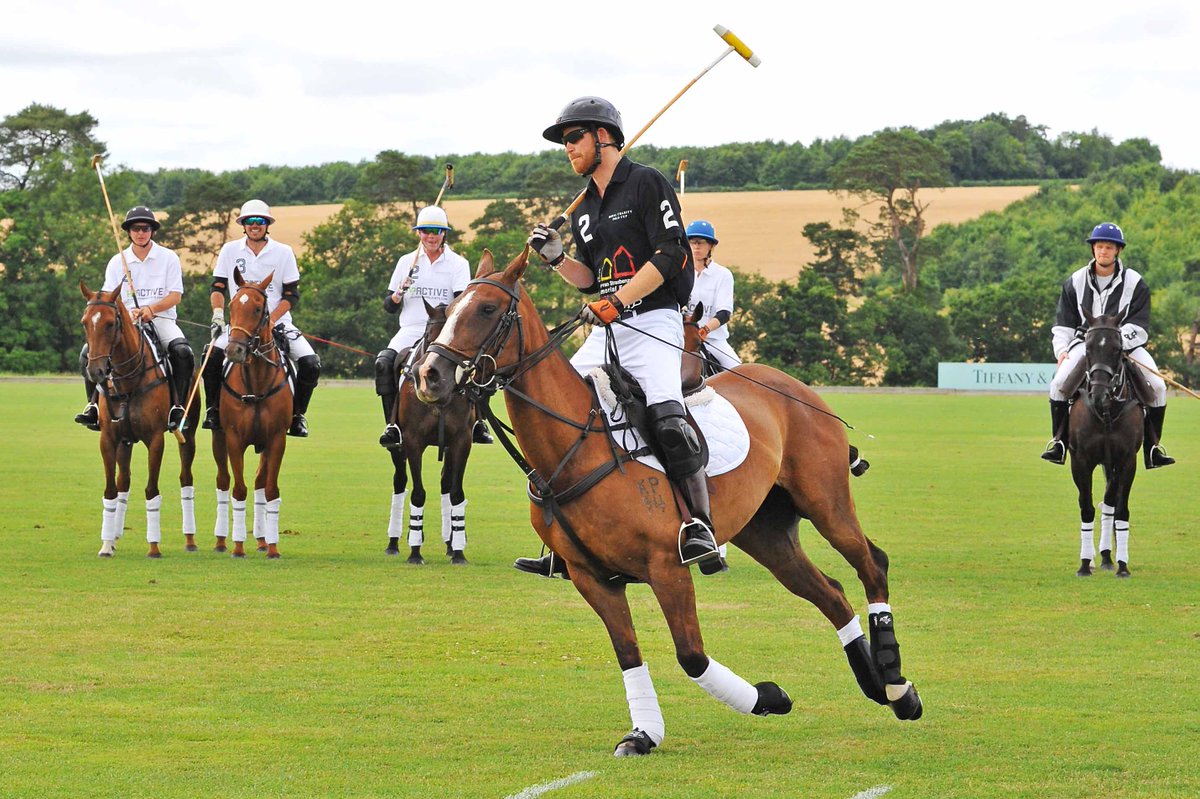 InnerplaceLDN's tweet photo. #PrinceHarry @KensingtonRoyal, @hilario_ulloa, Evgeny #Chichvarkin & @roystonprisk, playing for the Innerplace team at #RoyalCharityPoloCup https://t.co/WHJCp6xPft