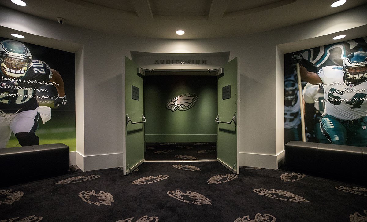 Eagles's tweet photo. It's quiet now, but not for long. #FlyEaglesFly https://t.co/jHg2iLRVAK