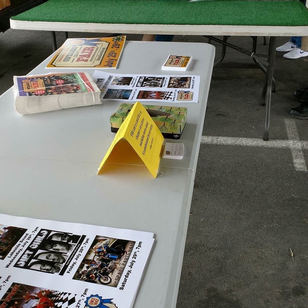 OntarioFair's tweet photo. Promoting the #ontariocountyfair at the canandaigua farmers market! https://t.co/uYnIFj6f7K