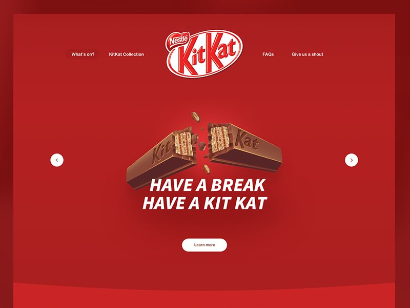 DavidBielenberg's tweet photo. First design of #ThirtyUI @ThirtyUI

Kitkat Webdesign.
Link to full page on dribble
https://t.co/xaJCebNDIy
Stay tuned! 🍫 https://t.co/kNMsiL5A8c