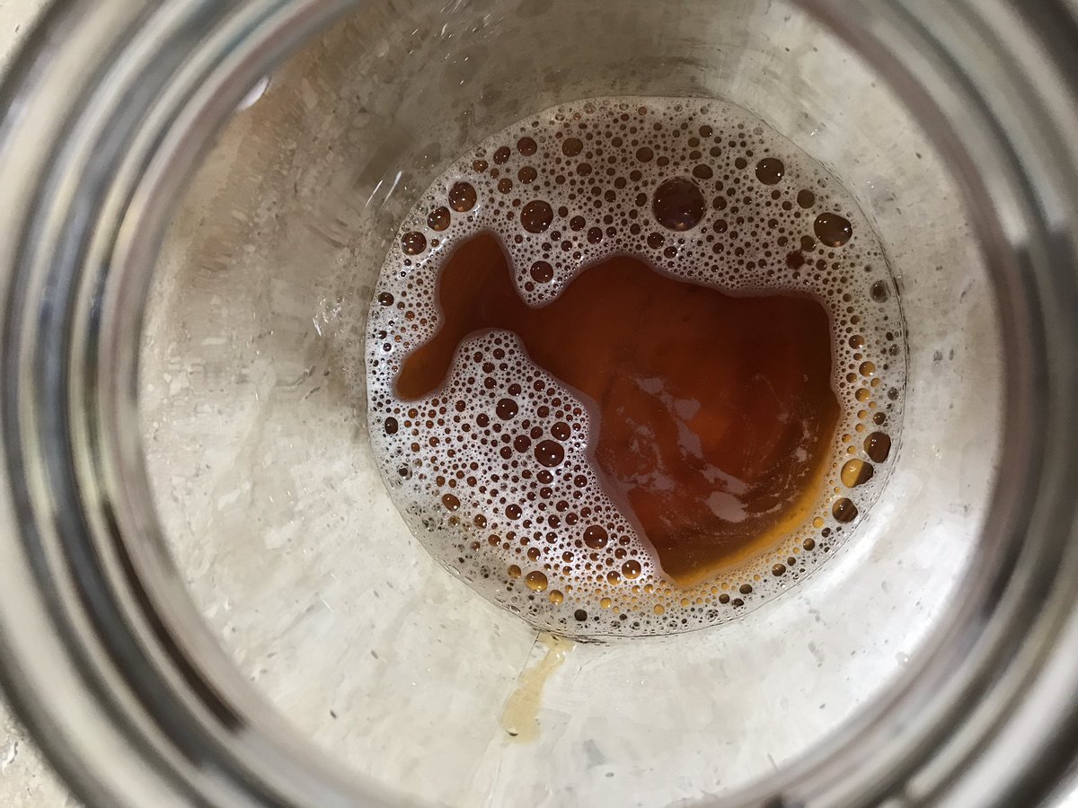 dalwray's tweet photo. Attempting to create my first #scobi with #kombucha & sweet black #tea Recipe says I should know in 7 days if I am successful. https://t.co/9WorwUga1a