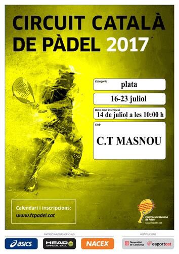 Dissabte de quarts i semifinals al #PlataFCP que es juga al <a href="/TennisMasnou/">Club Tennis Masnou</a> 
Us hi esperem
🚺 ow.ly/ad5y30dPtt4
🚹 ow.ly/Ge4L30dPtub