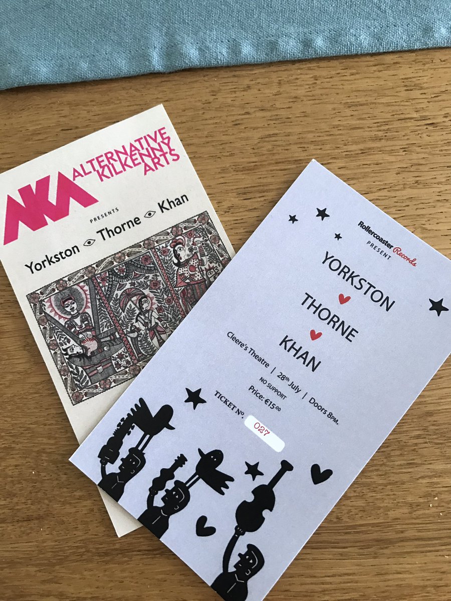 Littlesapling's tweet photo. Tickets. @YorksThorneKhan
August 28th @Cleereskilkenny tickets from @Rollerkilkenny #akafringe #neukwightdelhiallstars #everythingsacred https://t.co/tmE2KkV83b