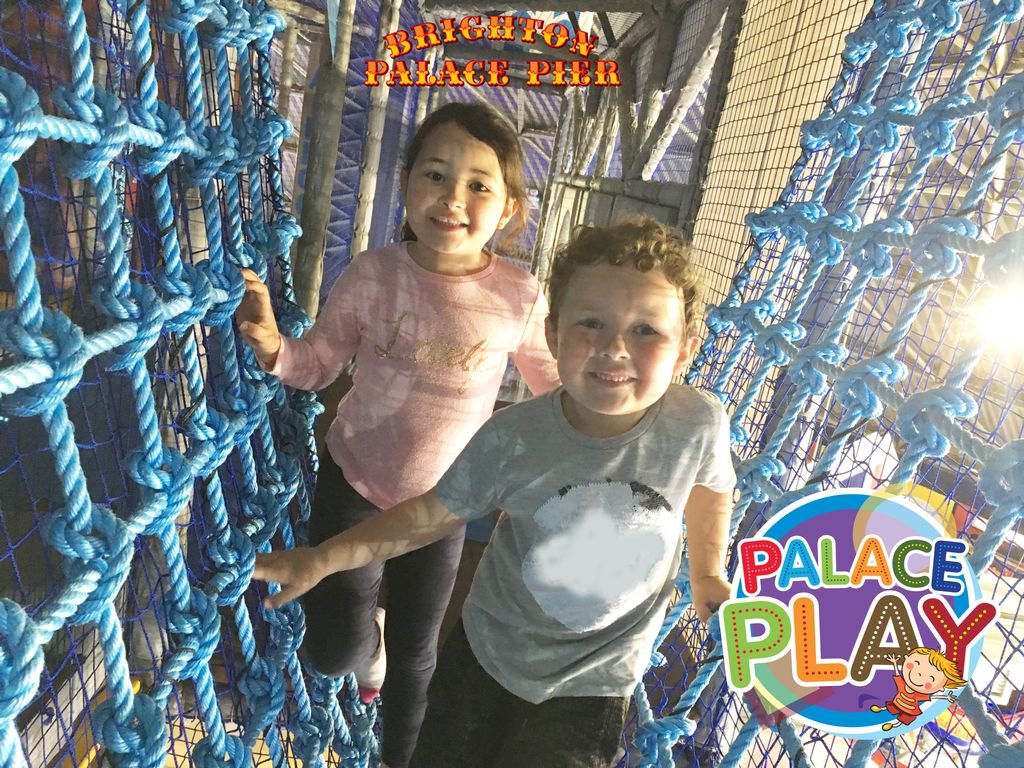 BTNPalacePier's tweet photo. The #schoolholidays are here! Take the kids to our soft play area - #PalacePlay! (we've a coffee shop for parents too!) @whatsonbrighton https://t.co/5CF6Qaz4Ac