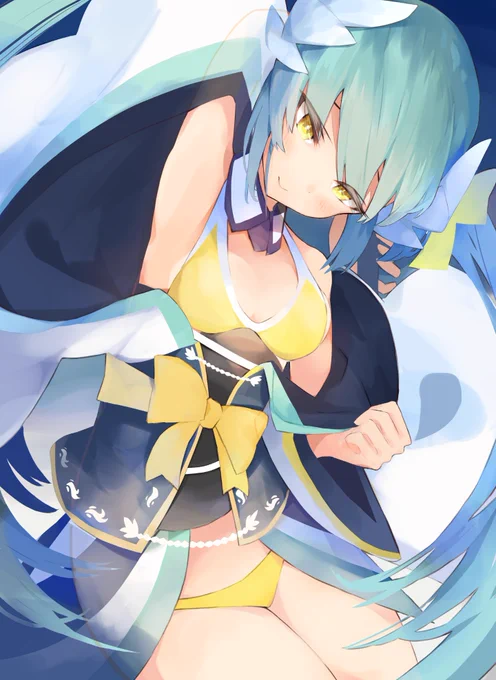 水着きよひー  #FGO #FateGO 