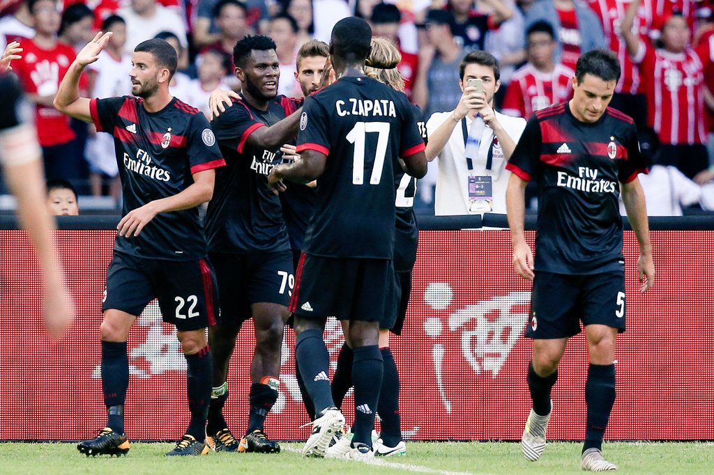 Milan spettacolo: 4-0 al Bayern Monaco di Ancelotti in Cina