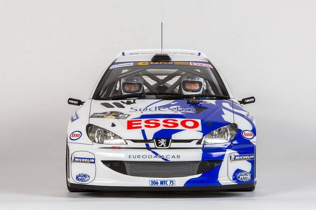 nikko rc peugeot 206 wrc