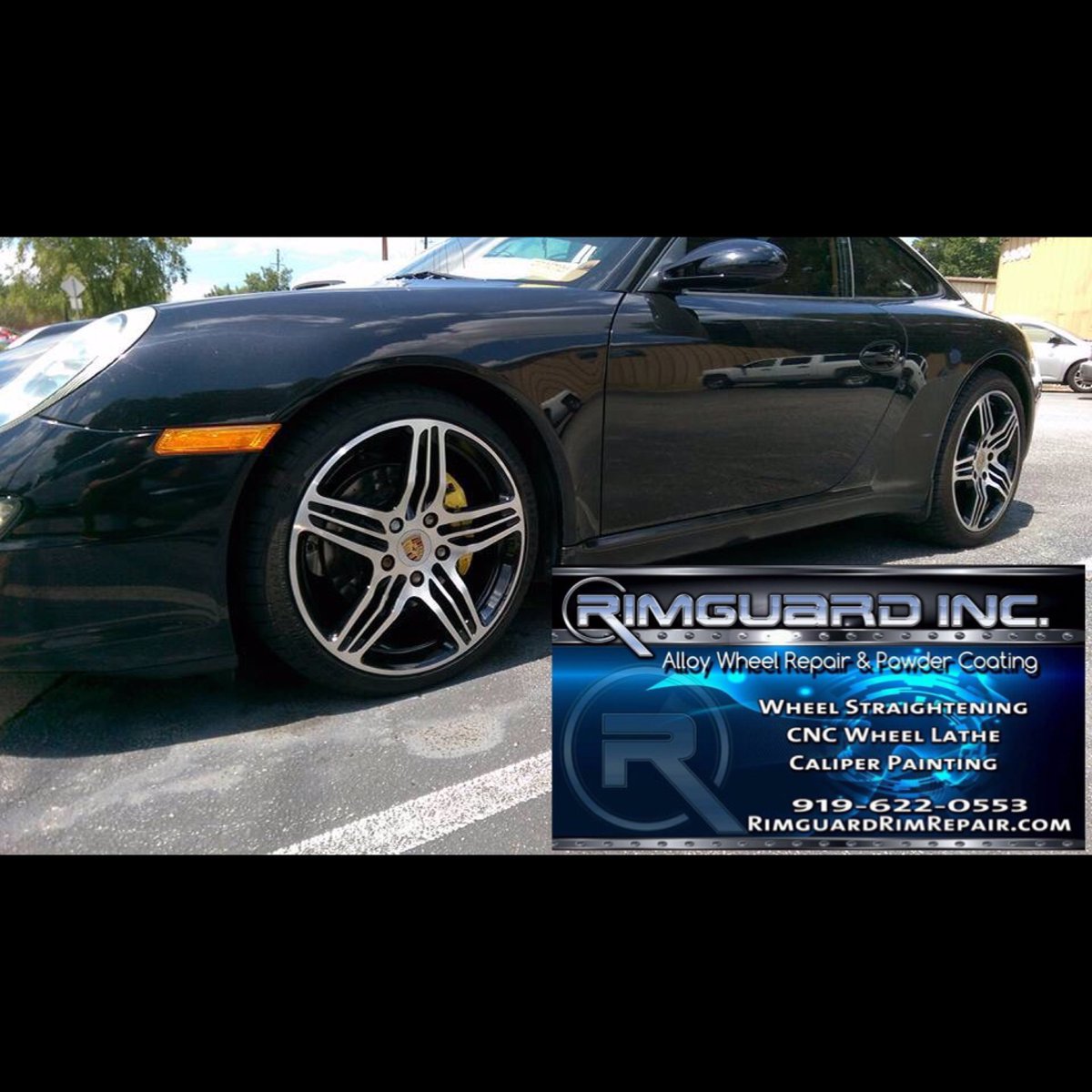 rimguard_inc's tweet photo. Full Restoration on these Porsche Rims and Yellow Calipers! https://t.co/AkinJAelu7 https://t.co/MI6Eq3nnst