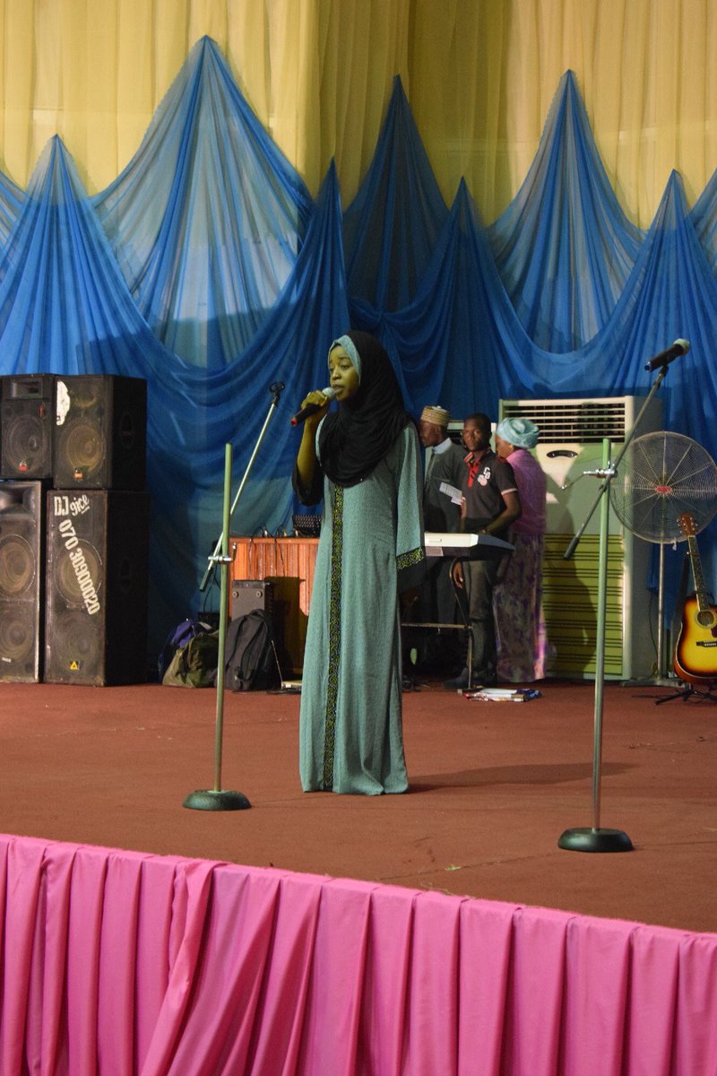 YELFoundation's tweet photo. Maryam Bukar Hassan presenting poems she rightfully titled 

“Yasmin" and "Nigeria". There was a mother, there was a child!!!" https://t.co/iyKFz2DAcG