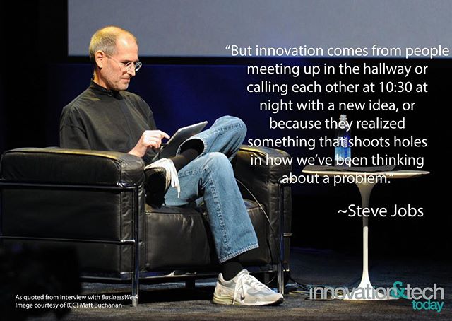 An_twi_to's tweet photo. Reposting @innotechtoday:
Steve Jobs said innovation can happen at any time...so be ready! 
#innovation #motivation #inspiration #quote https://t.co/Ozg7hM0Csz