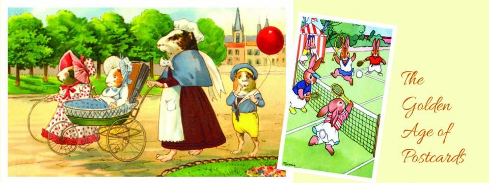 alachualibrary's tweet photo. Cats Playing Tennis, Dogs in Fancy Hats: The Golden Age of Postcards - see and hear about old oddities #HeadquartersLibrary 10:30AM https://t.co/KrWTnYkfnN