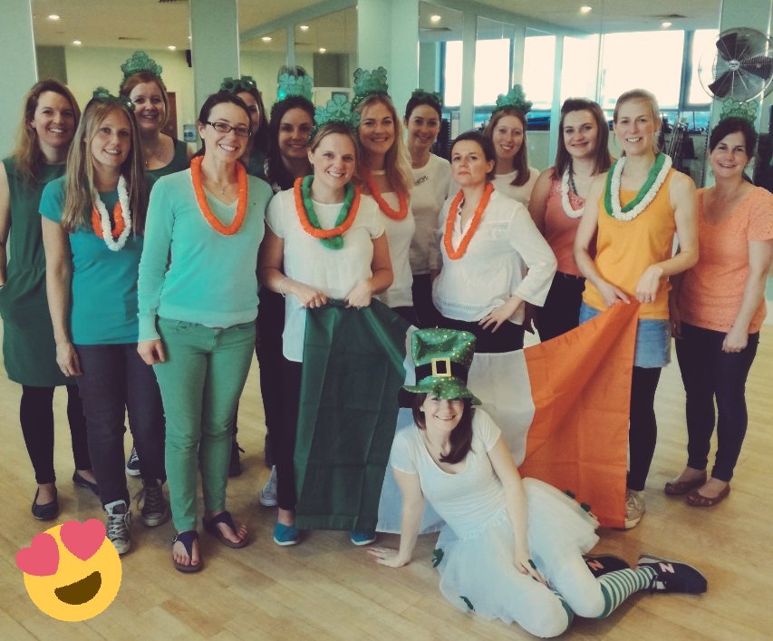 FionaCheerCo's tweet photo. @CheerleadingCo @Kayleezc and hens celebrating their #Irish themed #henparty in #Liverpool well done ladies! 🤗 💚💚💚 https://t.co/9BFuShQcSP