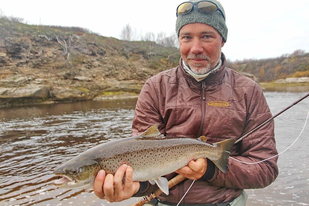 JanDelaporte's tweet photo. Sea trout (sea run brown trout) on light tackle #intothewild #seewhatsoutthere #lifebeyondwalls https://t.co/nHtTCVkmm8