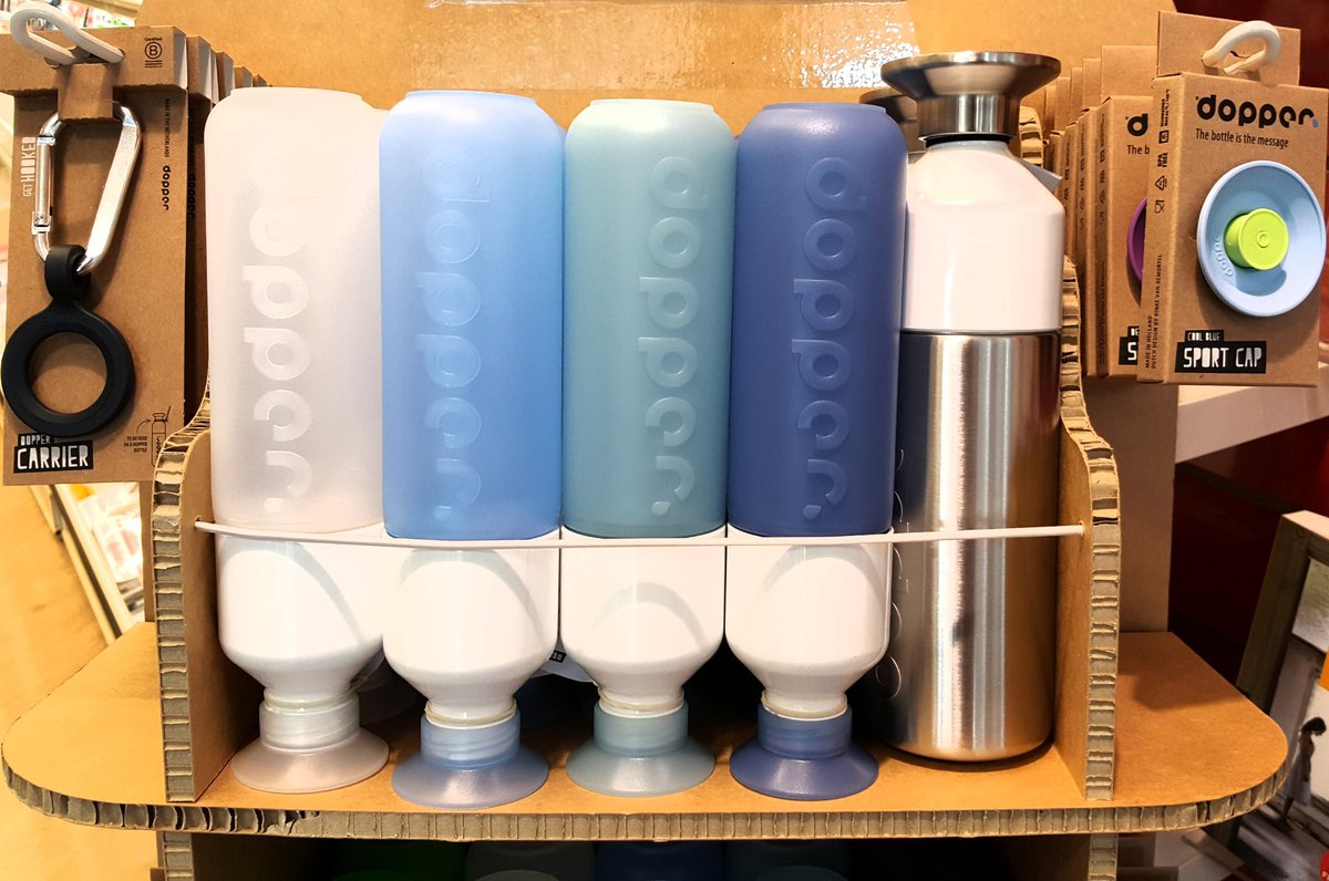 BoekhandelFunke's tweet photo. We hebben een nieuwe kleur #De_dopper binnen: BLUE LAGOON. #duurzaam #waterdrinken https://t.co/BwbLCRty0C