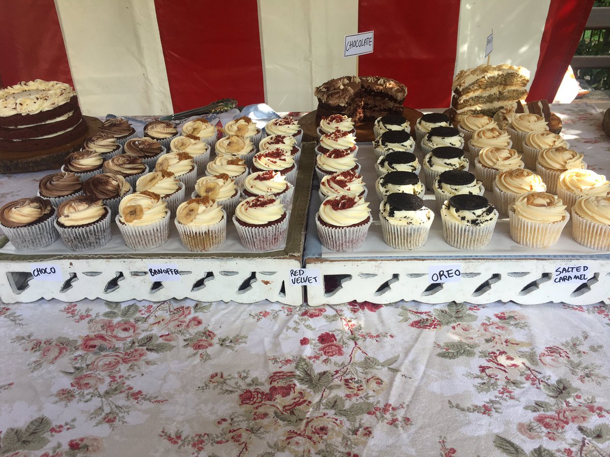Leytonstonefood's tweet photo. Rain might have temporarily interrupted play and now the blue sky is here at #coronationgardens 👙#cake @LemonStreetB #doggytreats https://t.co/Kynkg1U4jm