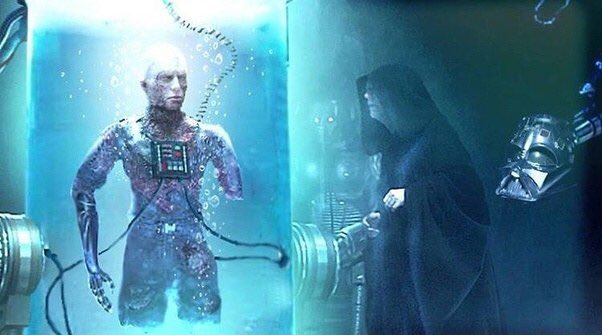 DarthOda's tweet photo. Is my Bactabath Ready? #StayYoungIn4Words @RoesRage @HashtagRoundup #starwars #DarthVader #palpating https://t.co/HdWheIZxjJ