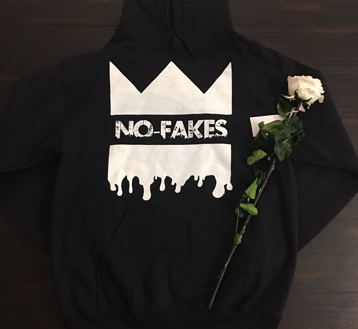 NoFakesApparel's tweet photo. HOODIE SALE! All remaining hoodies only 20$ https://t.co/ARagyYjh8k